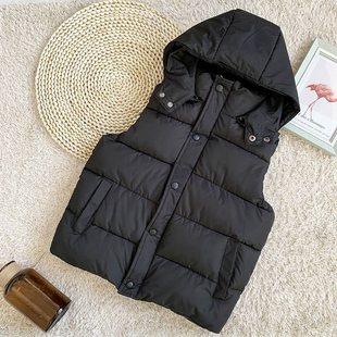 [44.85 Yuan to Grab 500 Pieces, Resume 69 Yuan] Fashionable down Cotton Vest Jacket for Boys and Girls