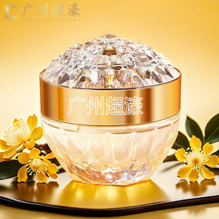 in stock 30g Transparent Diamond Cream Bottle 50g Cream Lady Cream Empty Bottle Plain Cream Glass Bottle