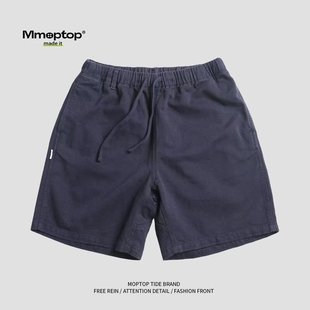 Summer New Camouflage Sports Shorts Drawstring Men's Casual Japanese Style Retro Men's Shorts Street Camouflage Beach Pants