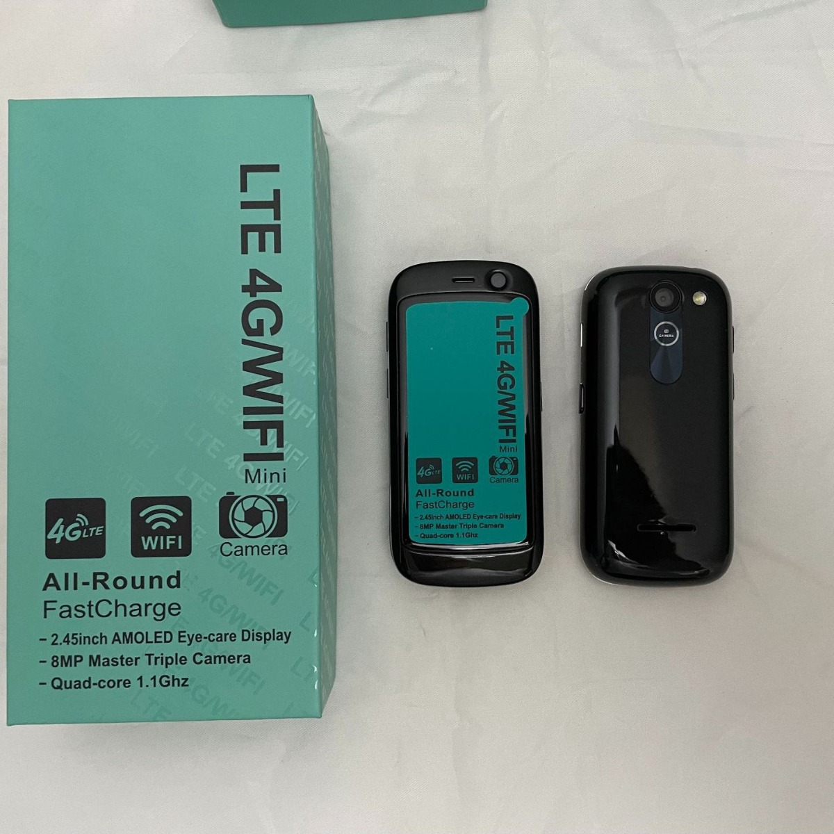 T200MINI Mini Pocket Mobile Phone Cross-border E-commerce Hot SellinG Small Screen Smart Android 4G Mobile Phone Spot New Model