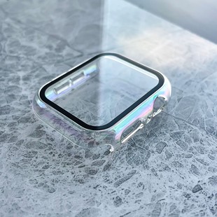 Применимо s10 Apple apple watch чехол ultra2 закаленная пленка iwatch3456789SE защита