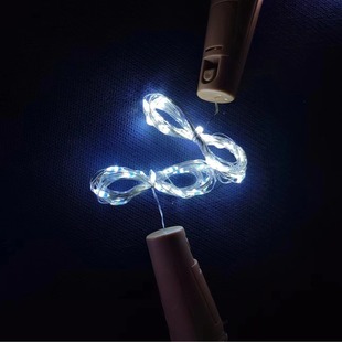 Bottle stopper light AG13 button battery led colored light Christmas decorative string Light Star copper wire string wine bottle stopper light string