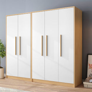 New Simple Wardrobe Simple Home Bedroom Storage Storage Cabinet Dormitory Rental Large Wardrobe Combination Wholesale