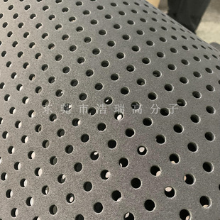 Haorui sales Black hole EVA surface hole EVA sheet punching material color EVA sheet