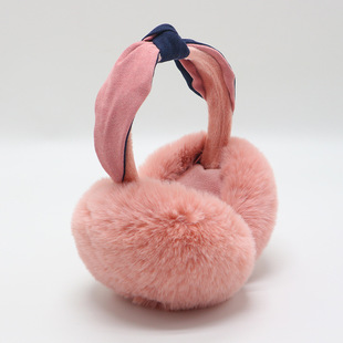 Earmuffs winter warm earmuffs female Earmuffs Ear protection earmuffs windproof cold cute bow Korean fashion student