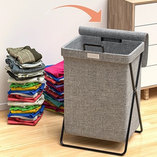New Dirty Clothes Basket Dirty Clothes Storage Basket Dirty Clothes Basket Bathroom Clothes Artifact Laundry Basket Foldable