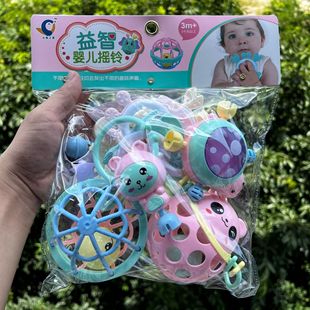 Детская погремушка мягкая резина детская ручка обучающая игрушка детский прорезыватель погремушка костюм