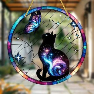 Factory Direct Cross-border temu New Bohemian Style Series Indoor and Outdoor Colorful Decorative Acrylic Disc