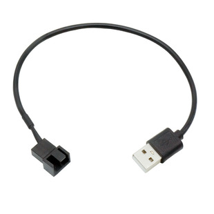 5V к 12V Подтяжной кабель Компьютерный кабель Вентилятор Переходный кабель USB к 4Pin Ветер Вентилятор шасси кабель питания