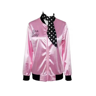 Halloween Big Girl Pink Girl Coat Masquerade Stage Performance COSPLAY Party Clothes