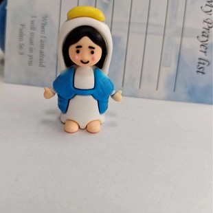 Новый Mini Jesus Figurine Easter Decorations Богоматерь Подарки