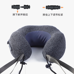 Cross-border U-shaped Cervical Spine Massage Pillow Household Kneading Electric Neck Massager Charging Heating Neck Protector Massager