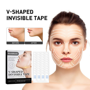 West & Month Face Invisible Lacking Patch Lacking Face Patch Skin Contraction Tighteness Jaw Line V-Shaped Pose Loose