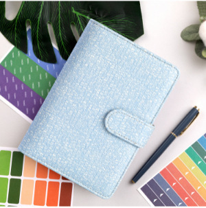 Cross-border Special for A6 Binder Deposit Handbook Challenge Cash Deposit Budget Handbook Loose-leaf Notebook