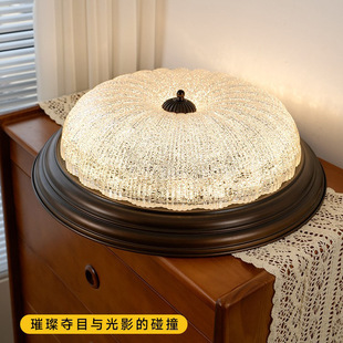 Ceiling Lamp Retro American Advanced Bedroom Lamp Simple Atmosphere Middle Ancient Study Lamp Balcony 2024 New Lamps