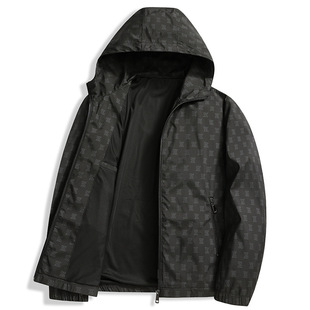 In stock Spring and Autumn new fashion trendy youth sports jacket men's hooded jacket men
