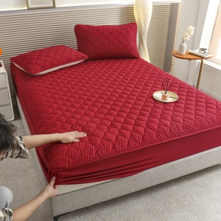 Cross-border foreign trade waterproof bed hat urine-proof cotton bed hat all-inclusive non-slip bedspread Simmons mattress protective cover wholesale