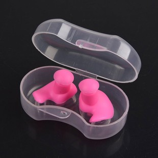 Swimming Equipment Waterproof Ear Plug Anti-choking Water Nasal Plug Non-slip Nose Clip Swimming suit Silicone Waterproof Ear Plug Nasal Plug