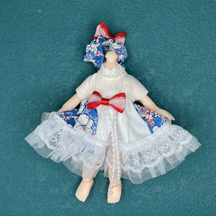 Ob11 Baby Clothes 8 Points 12 Points bjd-gsc Dress suit 16-17cm Doll Plush Dress