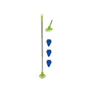 Langgao floor brush multifunctional floor brush retractable triangle brush cleaning brush room brush cross-border daily necessities supplier