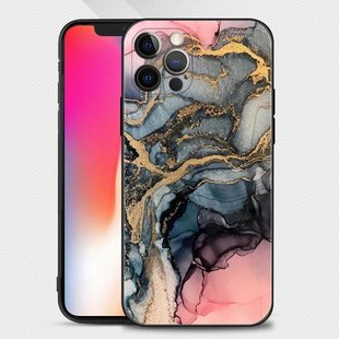 Применимо iPhone15 арт-омраченный мраморный чехол для телефона