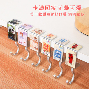 Student schoolbag hook desk hook table side dormitory artifact desktop strong non-punching load-bearing universal hook wholesale