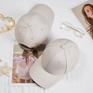 Hat Men's New Fashion Spring and Summer Korean Style Cap Fashion Brand Showing Face Little Boys Sunscreen All-match Baseball Cap