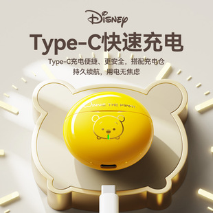 Disney Поданная Bluetooth-гарнитура K26 Половина в ухо с высоким значением стерео шумоподавление мультфильма с длительным выносливость