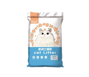 Mengwan Long Mixed Bentonite Cat Litter Deodorizing 4kg Cat Litter Wholesale Efficient Deodorization Clumping Low Dust Non-stick Bottom