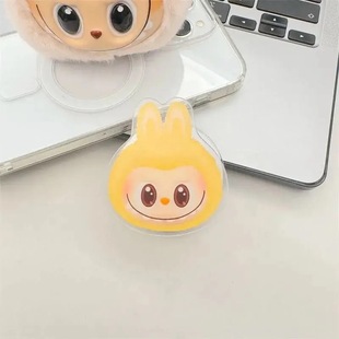Labu cartoon cute application magsafe magnetic bracket mobile phone desktop strong adsorption retractable airbag