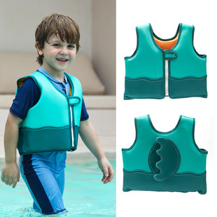 Children's Buoyancy Vest Baby Beginner Anti-Drowning Floating Clothes Arm Ring Water Sleeve Cartoon Inflatable Life-Saving Vest
