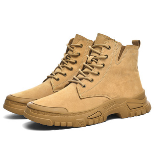 Autumn and Winter 2024 Couple's High-top Men's and Women's Martin Boots Outdoor cotton and thickening Couple's Sports Hiking Hiking Shoes
