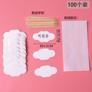 Graduation season cake decoration plug-in can write the name of boys and girls dessert baking card soft pottery teacher ornaments