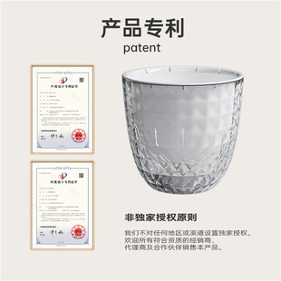 Transparent Plastic Lazy Flower Pot Green Rose Special Automatic Absorbent Flower Pot Hydroponic Water-Raising Water Storage Pot Imitation Glass Flower Pot