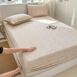 New AB version simple fashion class A cotton cotton three-layer yarn single bed hat all-inclusive bedspread two-piece three-piece set