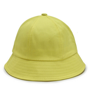 Spring new children's fisherman hat sunscreen sunshade basin hat Korean fashionable outdoor leisure small yellow hat kindergarten hat