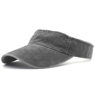 Cross-border Light Plate Washed Old Empty Top Hat Retro Roomless Cap Men's American Outdoor Sports Sunscreen Hat for Children