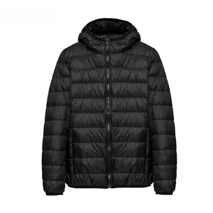 Lightweight Down Jacket New Hood Women's Short All-match plus size Lightweight Casual Winter Warm White Duck Down Jacket