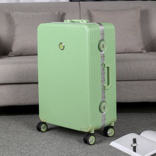 High-looking luggage Women's durable trolley case male student universal wheel suitcase large capacity password leather case