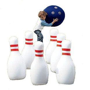 Factory PVC inflatable bowling set tumbler Beach lawn parent-child interactive game toy