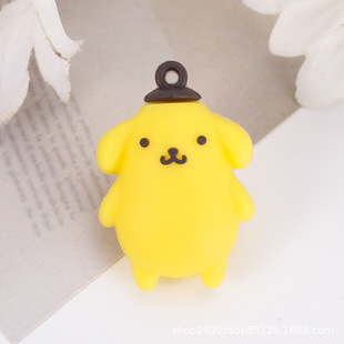 Cartoon small size Sanrio Keychain Hole Le Blind Box Doll Pendant Silicone Student Schoolbag Small Gift Wholesale