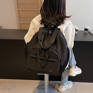 Autumn and Winter New Guofeng Backpack Simple Fashion Shoulder Bag Tote Mommy Bag Travel Student Backpack