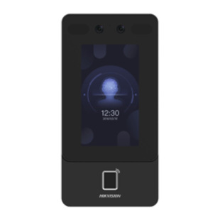 Hikvision access control system all-in-one machine face fingerprint swipe card password punch-in sign-in face recognition access control machine