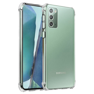 For Samsung S23 mobile phone case s30Ultra transparent airbag A55 all-inclusive protective cover A05S anti-drop thick soft