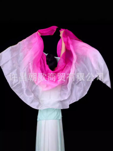 Belly Dance Silk Scarf Belly Dance Scarf Gradient Belly Dance Silk Scarf Belly Dance Silk Solid Color Hand Gauze