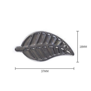 Metal decorative craft Phoenix Flower leaf small curved leaf iron metal leaf iron iron wall hanging accessories wholesale