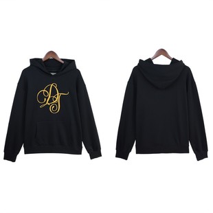 European and American Street Trendy Sweatshirt Hip-hop Kapok Printed suit High Street Loose Hooded Sweatshirt Casual Sweatshirt