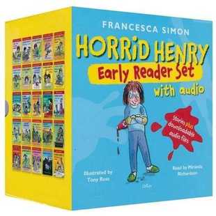 Horrid Henry капризная сумка Генри на английском языке иллюстрированная книга 25 томов 30 томов в штучной упаковке