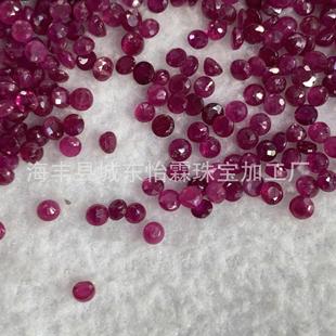 Natural Burmese Ruby Drop Stone Ring Pendant Ring Bracelet 925 Silver Set diy Accessories