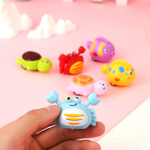 Ocean pull back car animal cartoon inertia running pull back toy stall toy kindergarten creative gift